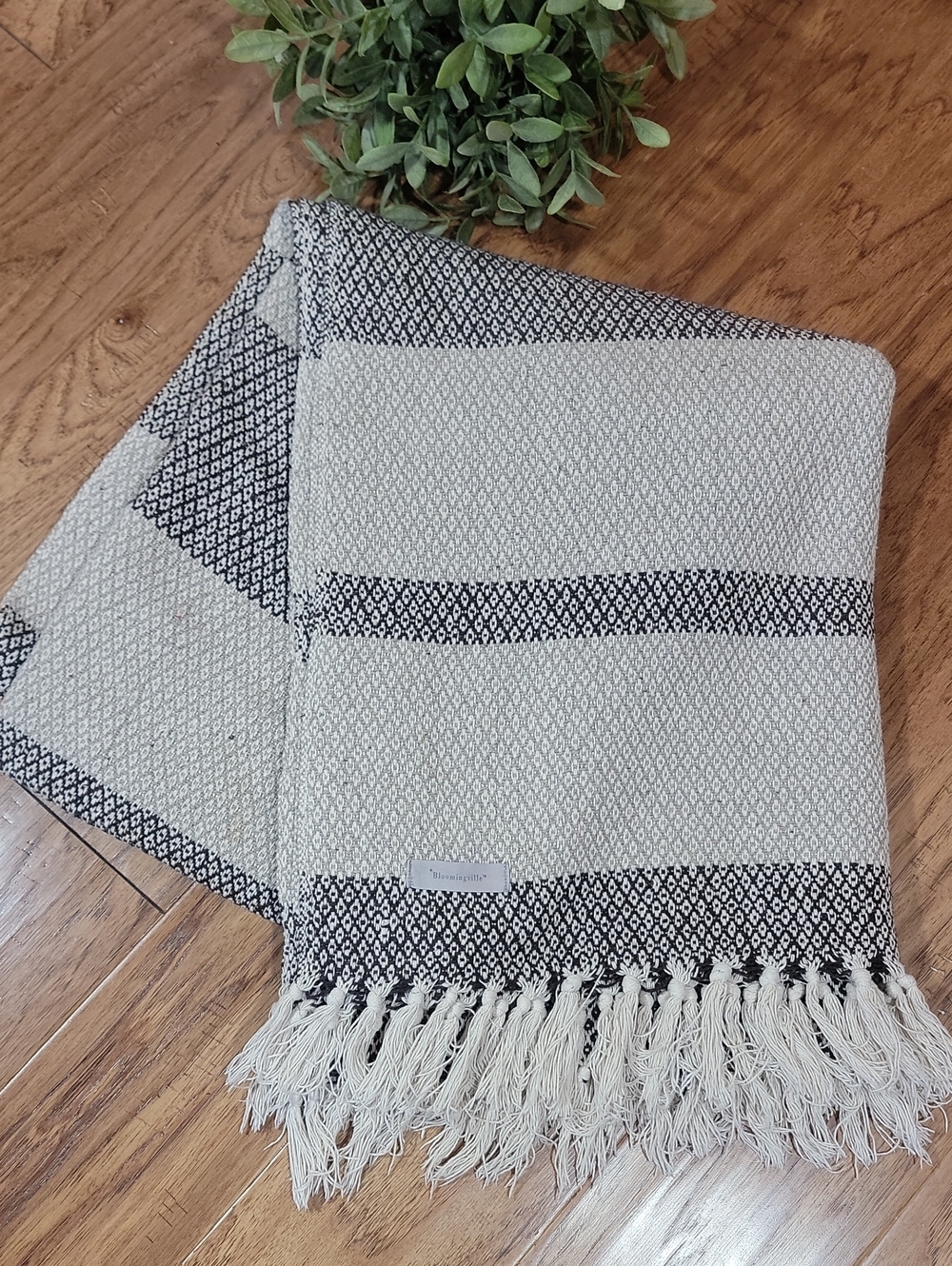 Bloomingville Organic Cotton Blanket